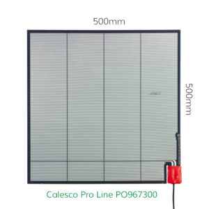 Pro Line 500mm x 500mm 60 Watt Bathroom Mirror Demister