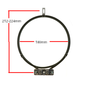 Turn new euro fan oven | Central hole