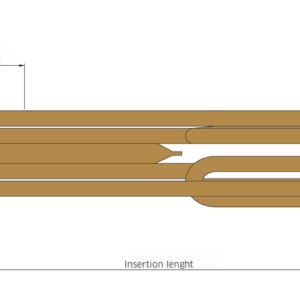 Tubular elements in copper