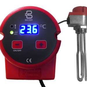 Tubular heating elements liquids | Immersion heater with electronic control