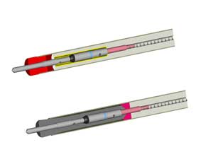 Tubular heating elements liquids | Mounted thermal fuse