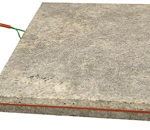 Backer dry heater stone